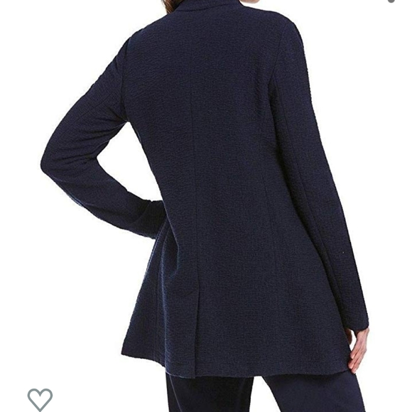 SOLD Eileen Fisher Jacket Sz L Textural Tencel - Picture 2 of 8
